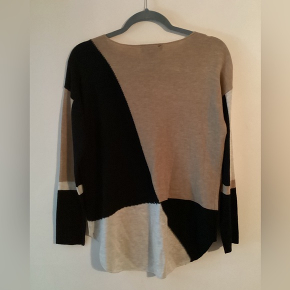 INC International Concepts Colorblock Sweater - Picture 2 of 4